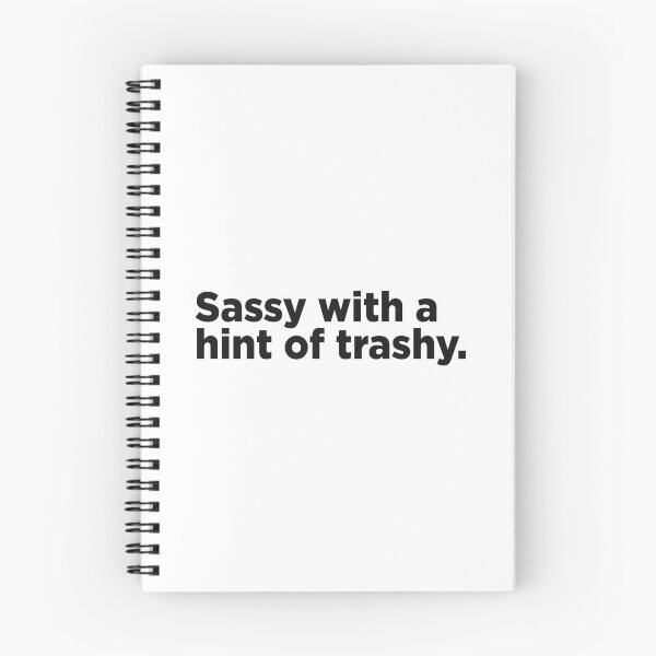 Item preview, Sassy With A Hint Of Trashy. designed and sold by Memefy.