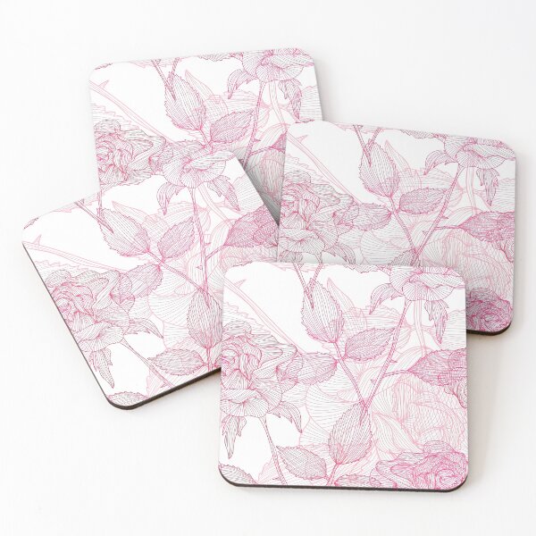Item preview, Pink Rose Pattern, Pink Rose Seamless Pattern, Pink Rose designed and sold by graphic-genie.