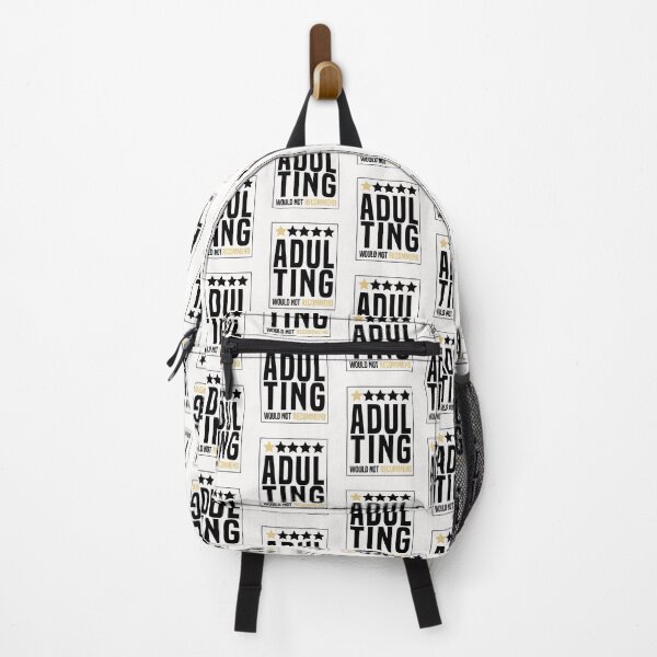 Item preview, Adulting would not recommend designed and sold by Hero Prod.