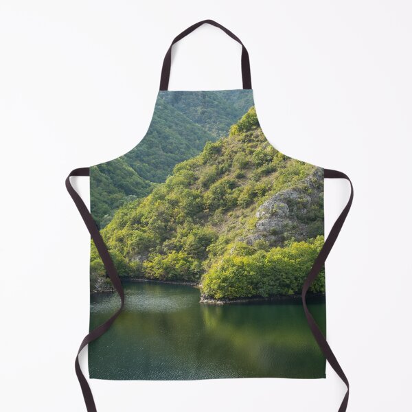 Item preview, Silence and Solitude - Mountain Lake in Calming Greens designed and sold by Georgia Mizuleva.