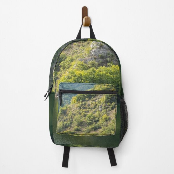 Item preview, Silence and Solitude - Mountain Lake in Calming Greens designed and sold by Georgia Mizuleva.