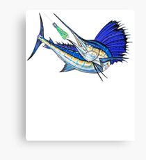 Sport Fishing Canvas Print