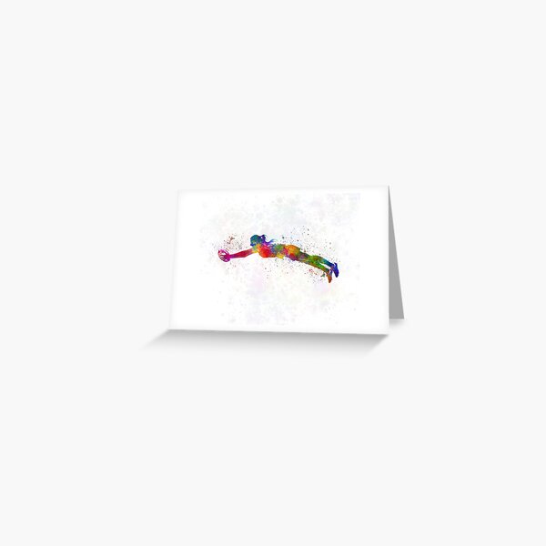 Item preview, women's rugby in watercolor designed and sold by paulrommer.