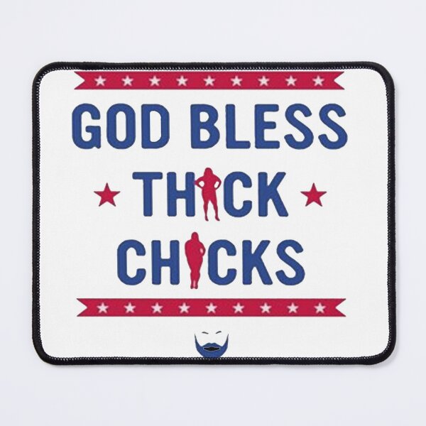 Item preview, god bless thick chicks designed and sold by vivaFREEDOM.
