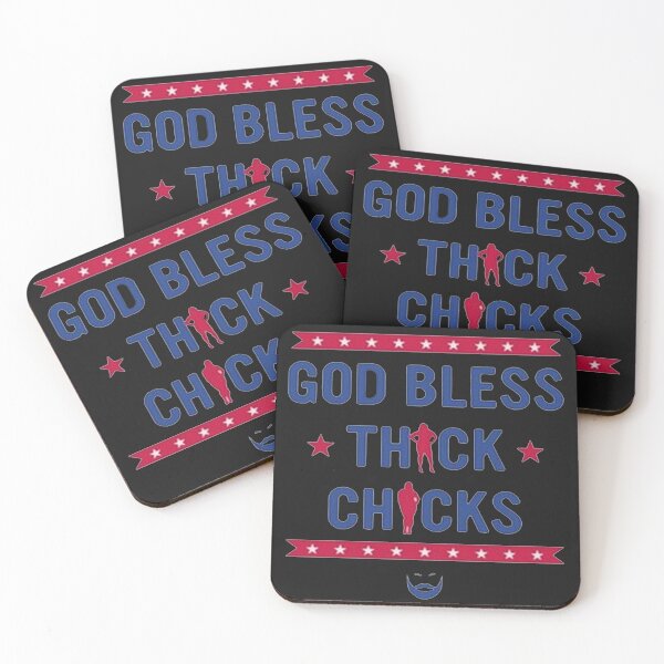 Item preview, god bless thick chicks designed and sold by vivaFREEDOM.