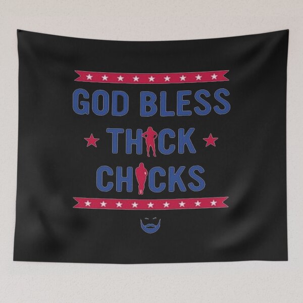 Item preview, god bless thick chicks designed and sold by vivaFREEDOM.