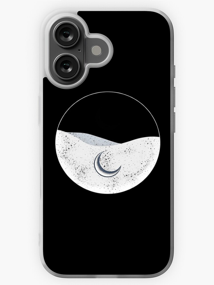 Moon Popsocket Minimalism iPhone Case