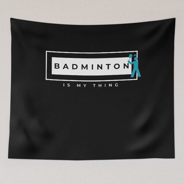 Item preview, Badminton is my thing! designed and sold by Nxt-Lvl-Awesome.