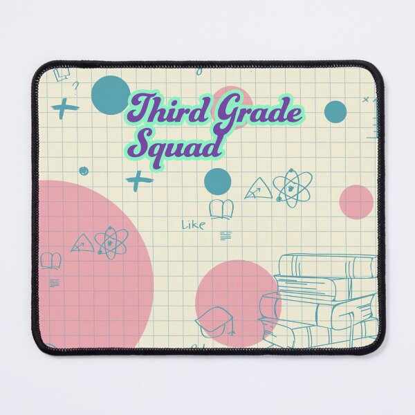 Item preview, Third Grade Squad, 3rd Grade Teachers Dream Team,Hello 3rd Grade Pattern | designed and sold by Boom-llqb.