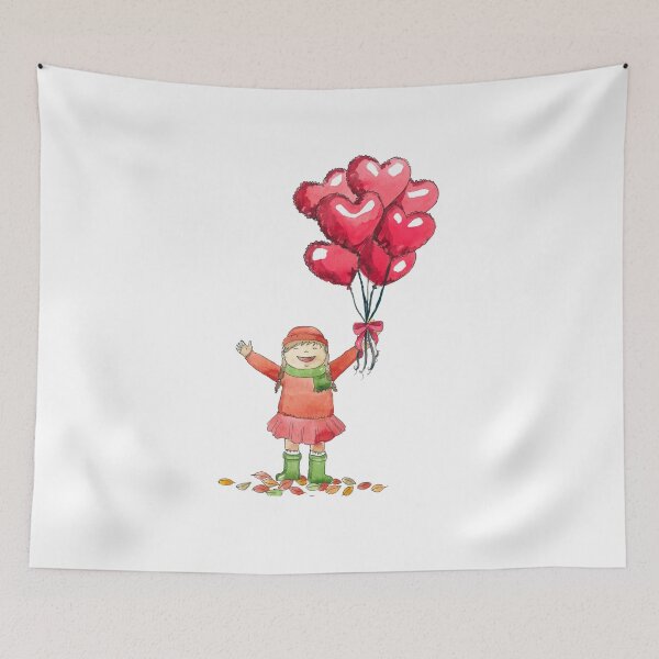 Item preview, girl with the red balloon  designed and sold by damithez.