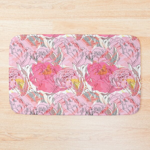 Item preview, Abstract Pink Rose Pattern, Pink Rose Seamless Pattern, Pink Rose designed and sold by graphic-genie.