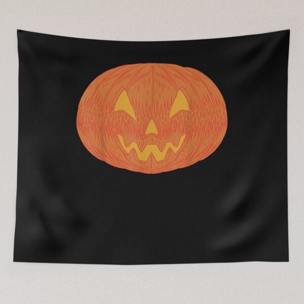 Item preview,  Cool Halloween Pumpkin Face Motif Trick Treat designed and sold by ritaz78.