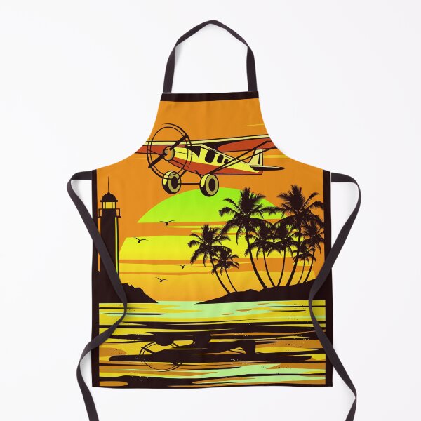 Item preview, Sunshine Airplane OVER WATER Tropical designed and sold by artorno.