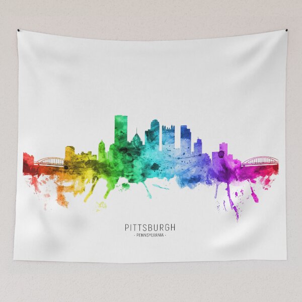 Item preview, Pittsburgh Pennsylvania Skyline designed and sold by ArtPrints.