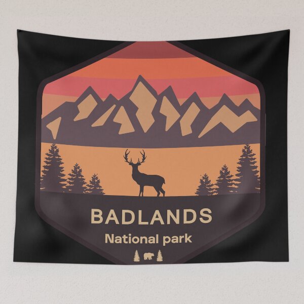 Item preview,  Badlands national park designed and sold by Us-nature.