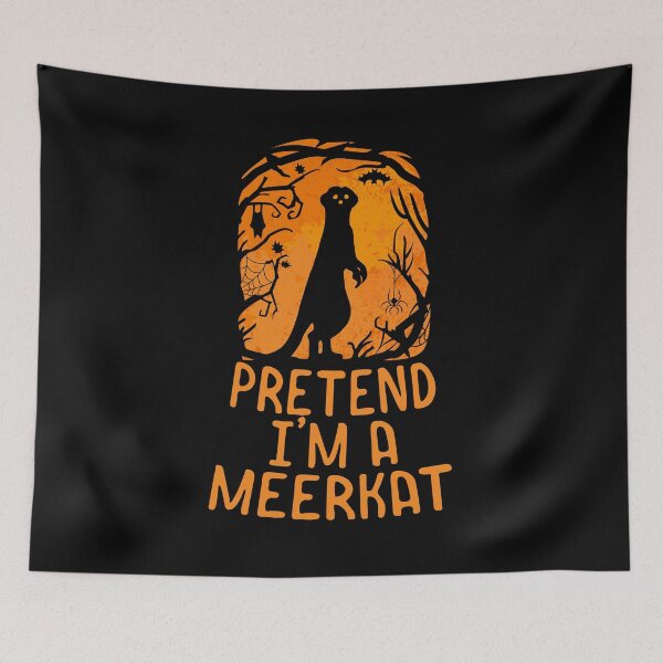 Item preview, Halloween Pretend I'm A Meerkat Costume Silhouette designed and sold by Basti09.