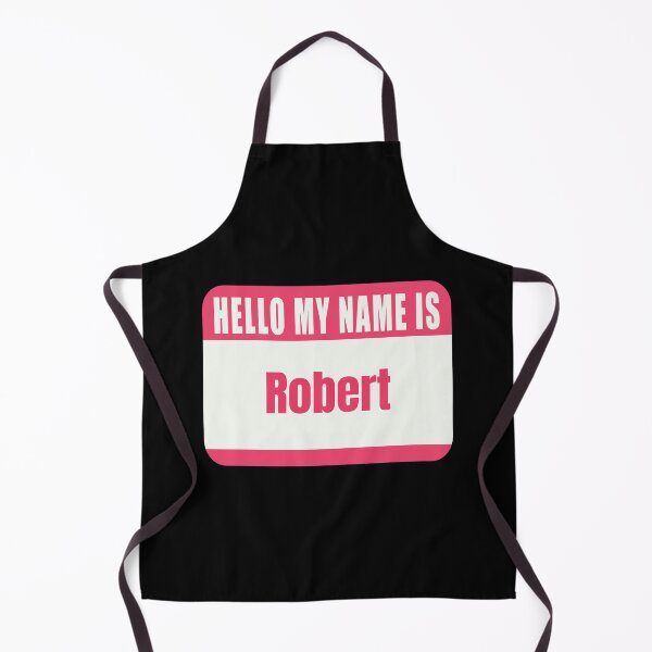 Item preview, Hello My Name is Rober Name Tag designed and sold by Cafecreative.