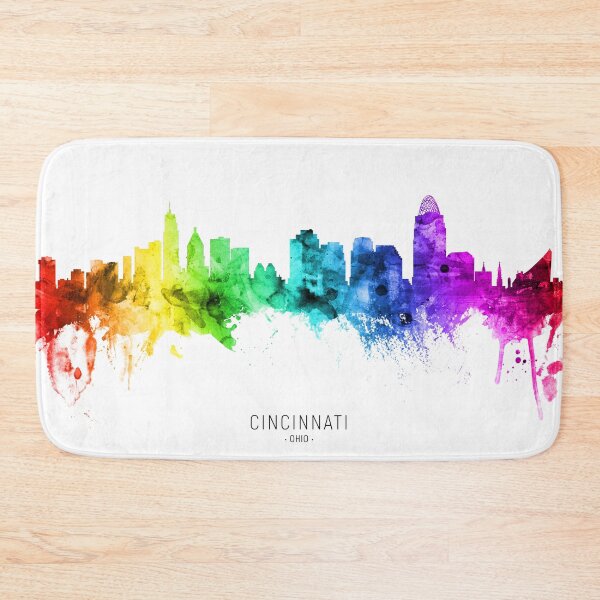 Item preview, Cincinnati Ohio Skyline designed and sold by ArtPrints.