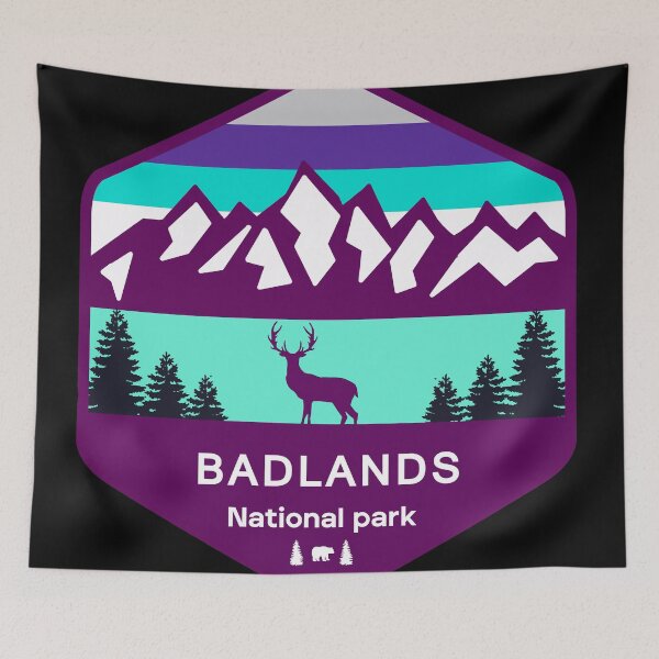 Item preview, Badlands national park designed and sold by Us-nature.