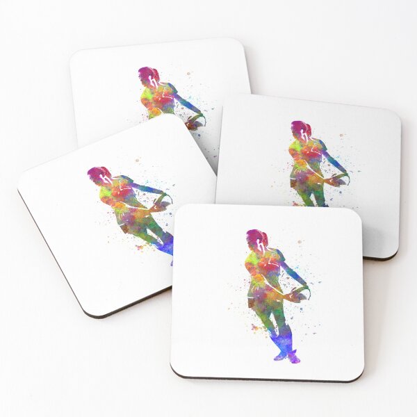 Item preview, women's rugby in watercolor designed and sold by paulrommer.
