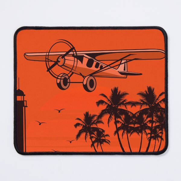 Item preview, Sunset Airplane OVER WATER Tropical designed and sold by artorno.