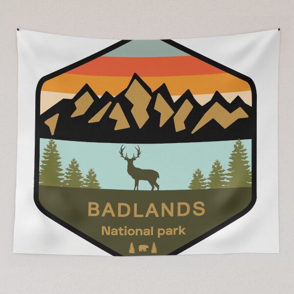 Item preview,  Badlands national park designed and sold by Us-nature.