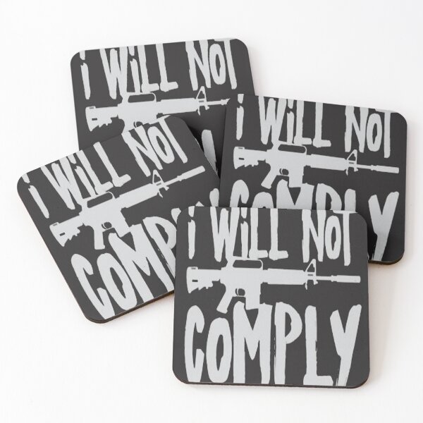 Item preview, I WILL NOT COMPLY designed and sold by vivaFREEDOM.