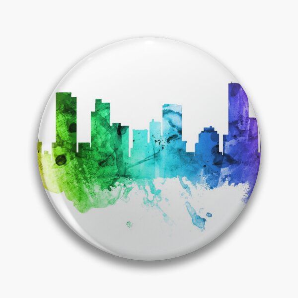 Item preview, Denver Colorado Skyline designed and sold by ArtPrints.