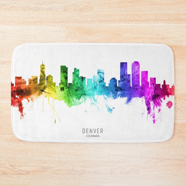 Item preview, Denver Colorado Skyline designed and sold by ArtPrints.