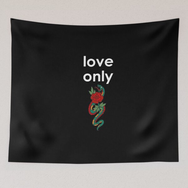 Item preview, Love Only (white font) designed and sold by HustlerJauregui.