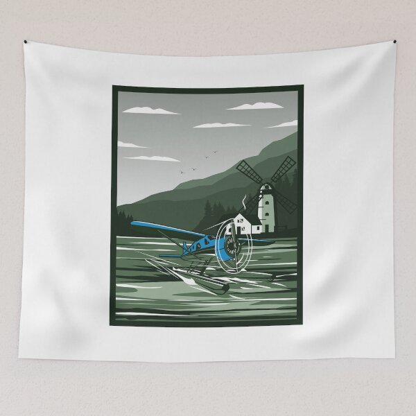 Item preview, Water Take-OFF Airplane Tropical designed and sold by artorno.