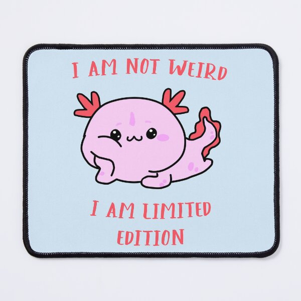 Item preview, Baby Girl Leucistic Axolotl - I Am Limited Edition designed and sold by lazarosdesign.