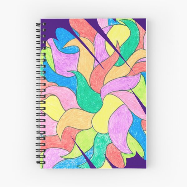Item preview, patrón de arco iris abstracto colores brillantes designed and sold by DKVanOss.