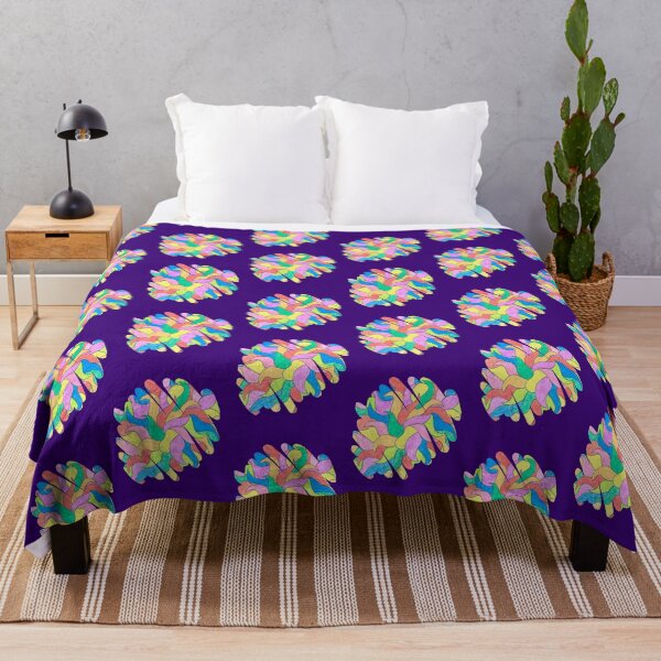 Item preview, abstract rainbow pattern bright colors designed and sold by DKVanOss.
