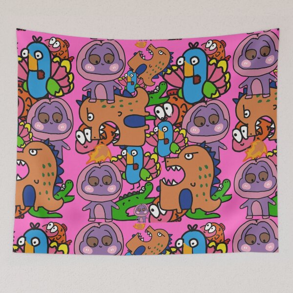 Item preview, Peacock, crocodile, fish, monkey, dinosaur many animal designed and sold by tonnapa.