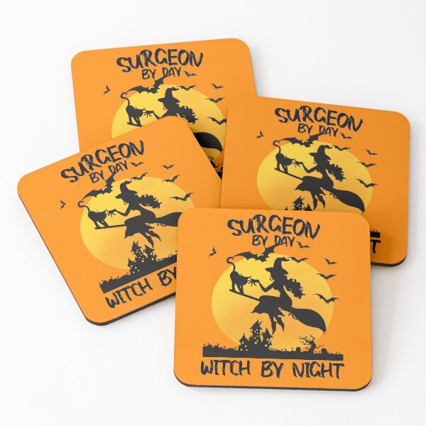 Item preview, surgeon by day witch by night funny saying for halloween with witch picture scary design for mom for sister designed and sold by mydreamcatcher.