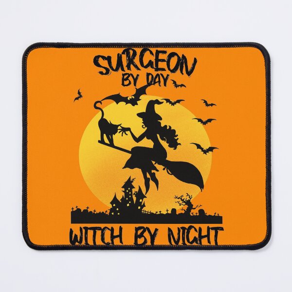 Item preview, surgeon by day witch by night funny saying for halloween with witch picture scary design for mom for sister designed and sold by mydreamcatcher.