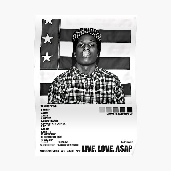 Liveloveasap Poster Poster For Sale By Foreytuhou Redbubble 