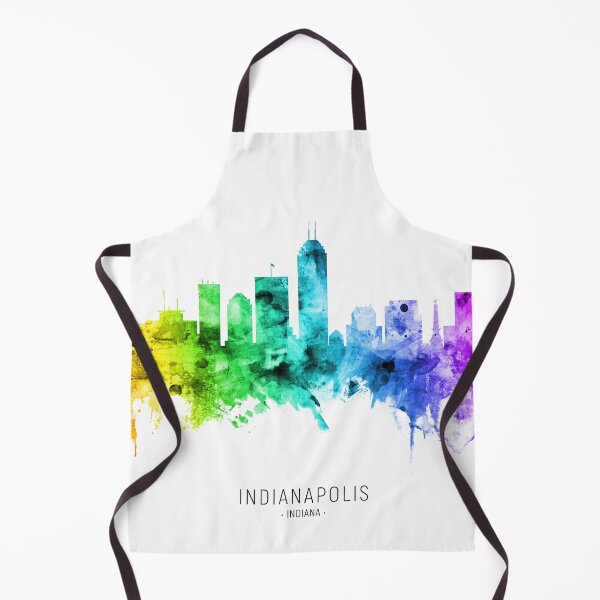 Aperçu de l'œuvre Indianapolis Indiana Skyline créée et vendue par ArtPrints.