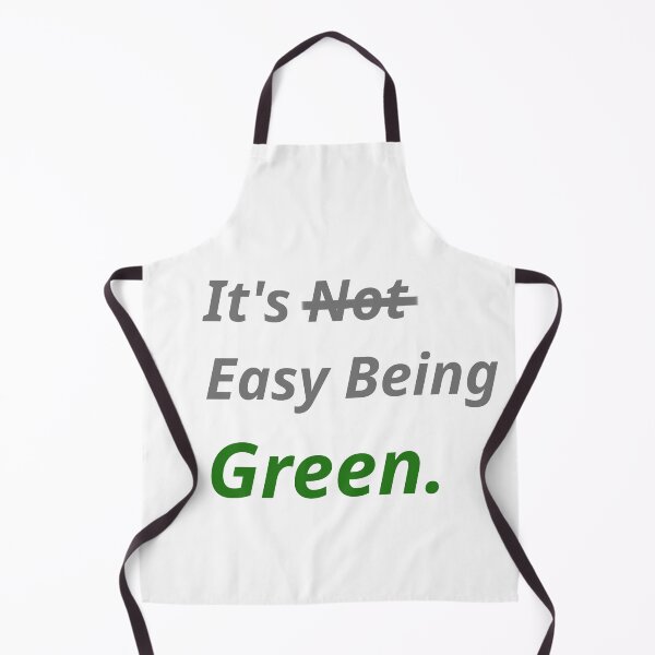 Item preview, it's 'not' easy being green (environmental) designed and sold by TheScraggyBeard.