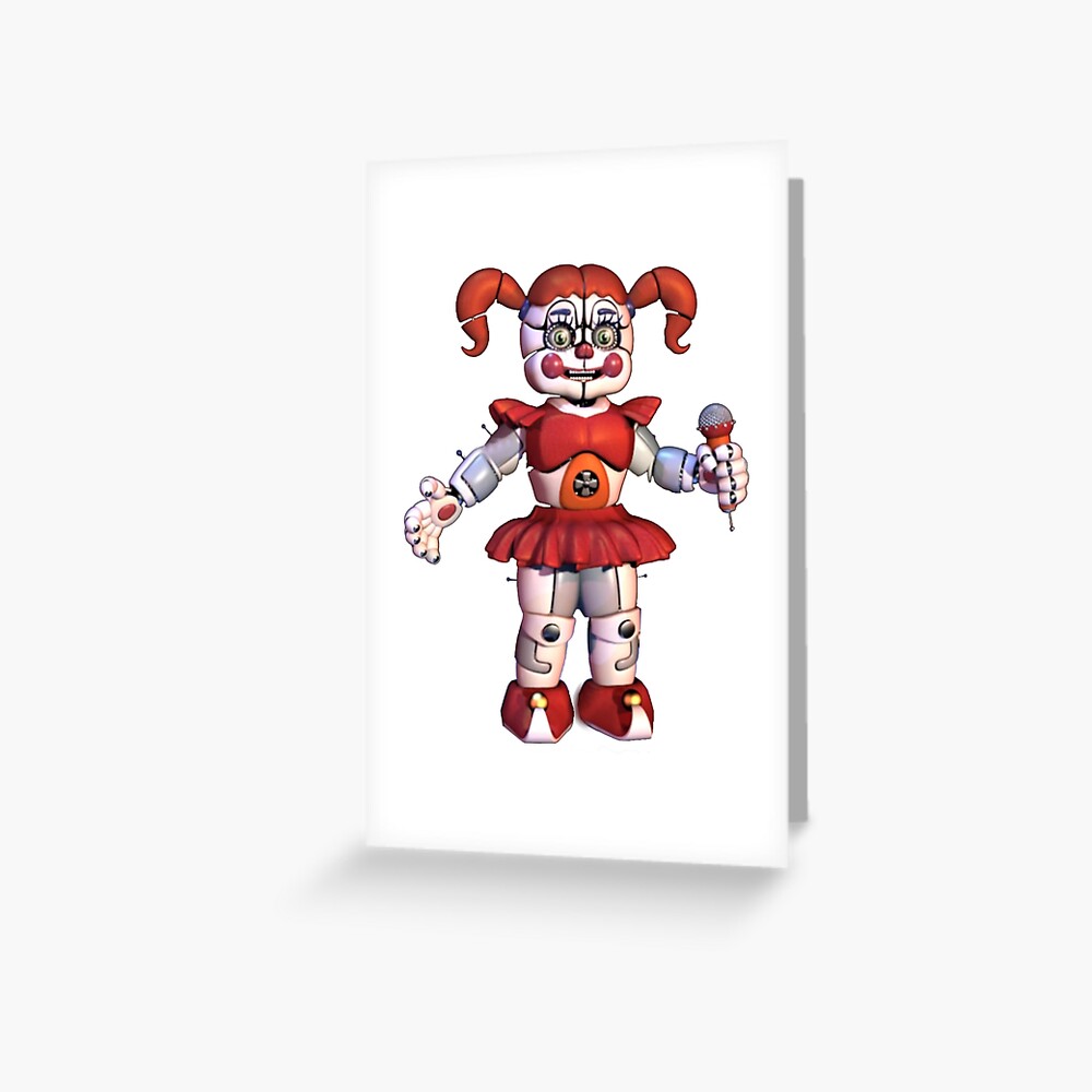 Baby Five Nights At Freddys Sister Location Greeting Card By Tristezzashirts Redbubble