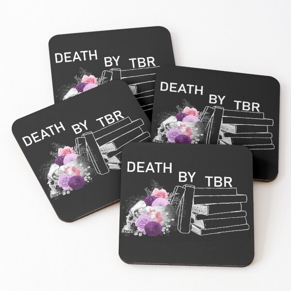 Item preview, Death by TBR - Bookish Halloween designed and sold by Hallows03.