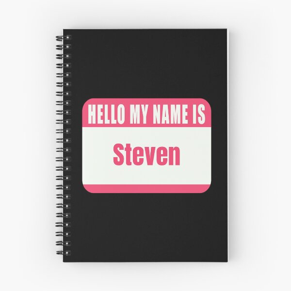Item preview, Hello My Name is Steven Name Tag  designed and sold by Cafecreative.