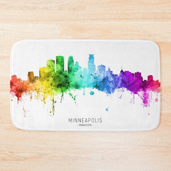 Artikelvorschau, Minneapolis Minnesota Skyline entworfen und verkauft von ArtPrints.