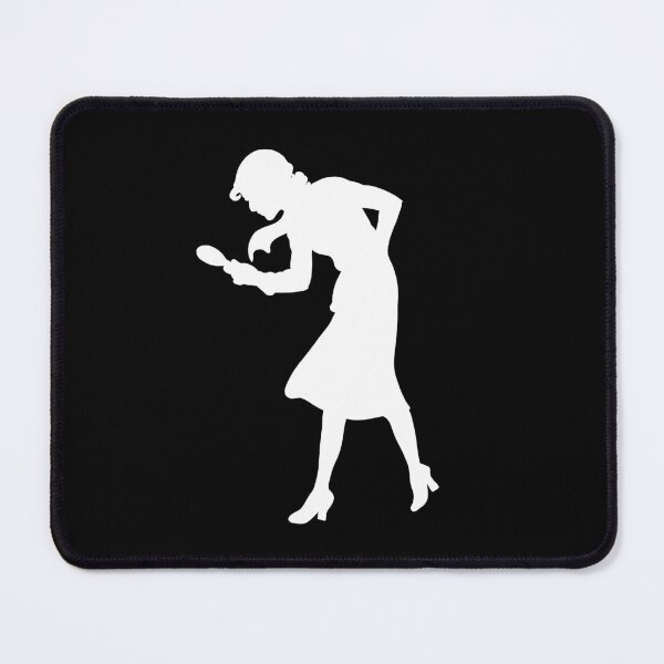 Nancy Drew classic silhouette Mouse Pad