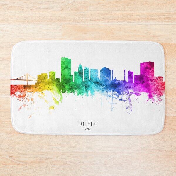 Item preview, Toledo Ohio Skyline designed and sold by ArtPrints.