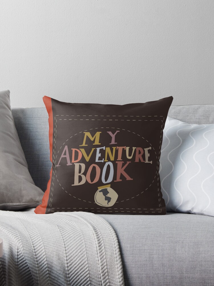 adventure throw pillow