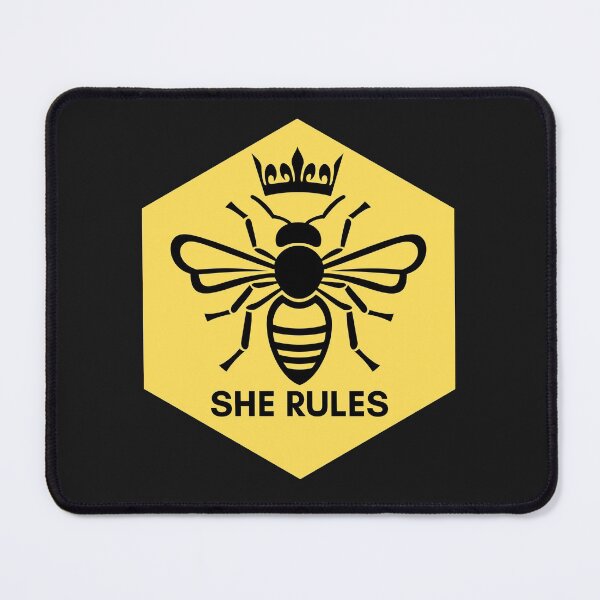 Item preview, Queen Bee - She Rules designed and sold by TeeRayBee.