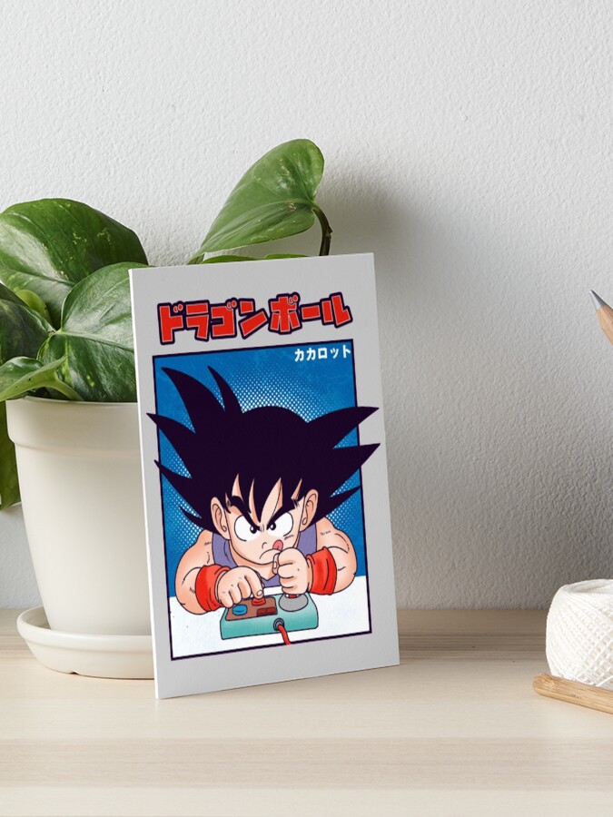 Dragon Ball Son Goku Art Board Print by NameYourWorld