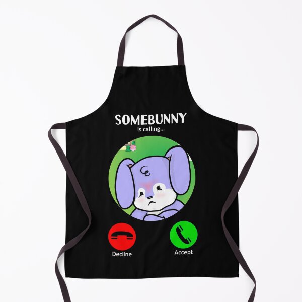 Item preview, Somebunny Is Calling (2 : Blue : Dark) designed and sold by the-krisney-way.